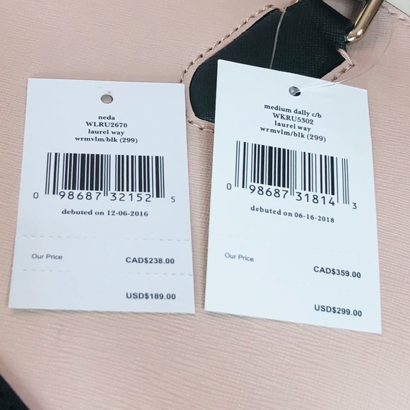 Kate Spade Laurel Way Medium Dally Tote Wallet Set - Picture 8 of 8